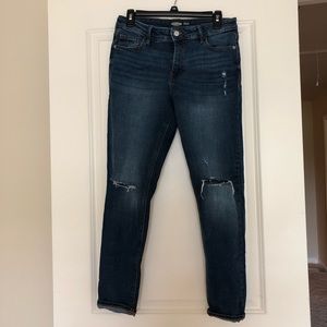 Rockstar Distressed Super Skinny Jeans